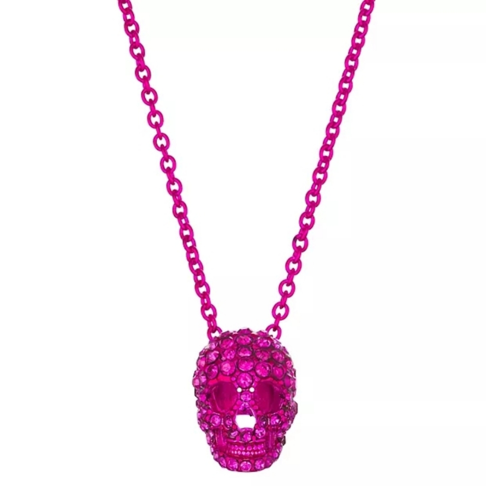 Simply Vera Vera Wang Stone Skull Necklace